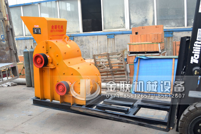 SCF600X600双级粉碎机发货图片_发往山东滨州_破碎电石渣3
