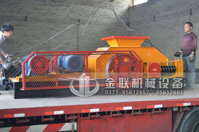 2PG800X600对辊破碎机发货图片_发往广东广州_破碎钙石4