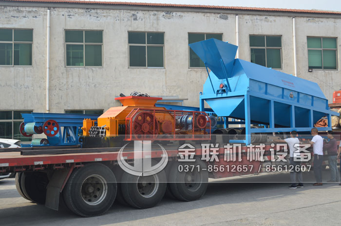 2PG800X600对辊破碎机发货图片_发往广东广州_破碎钙石10