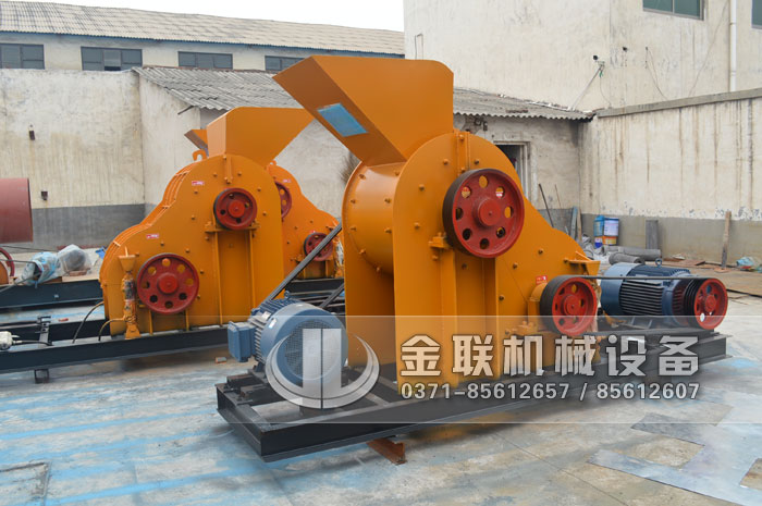 86双级粉碎机生产线发货图片_发往广西百色_破碎筛分金矿石1