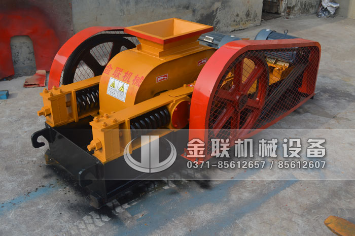 2pg400X250小型对辊破碎机发货图片_发往湖南长沙_破碎石英沙1