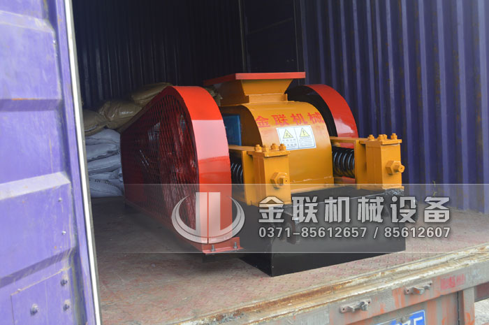 2pg400X250小型对辊破碎机发货图片_发往湖南长沙_破碎石英沙8
