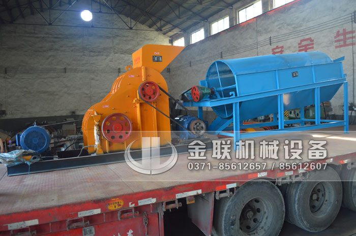 双级粉碎机生产线发货图片_发往云南澜沧_破碎锰矿5