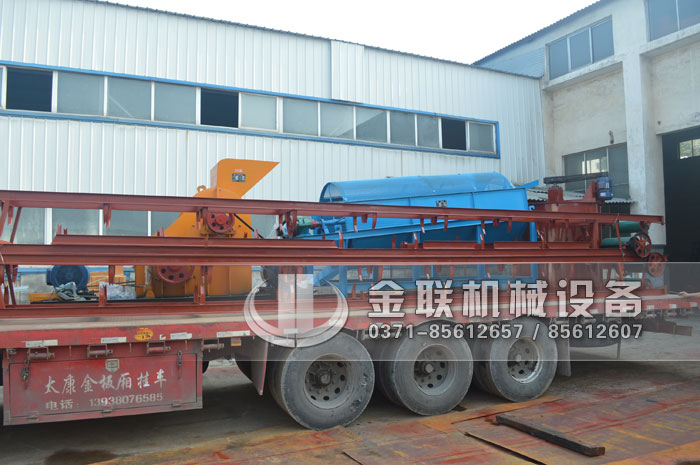 双级粉碎机生产线发货图片_发往云南澜沧_破碎锰矿8
