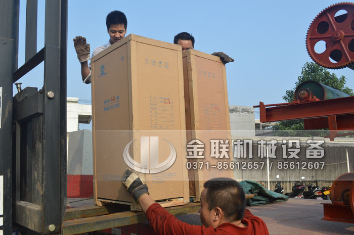 双级粉碎机生产线发货图片_发往云南澜沧_破碎锰矿12