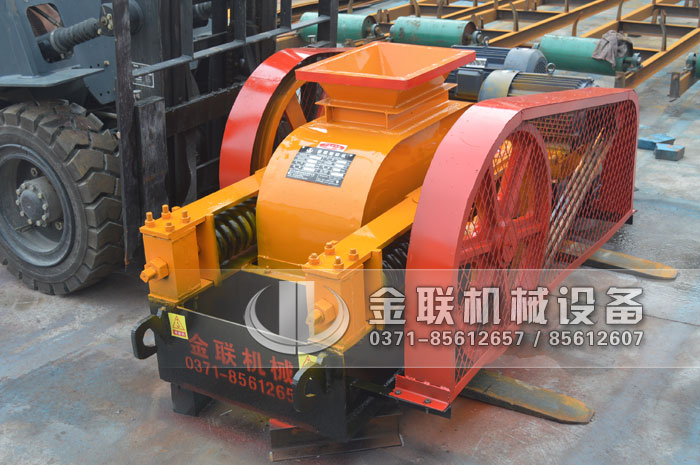 2pg400X250小型对辊破碎机发货图片_发往江苏连云港_破水渣3