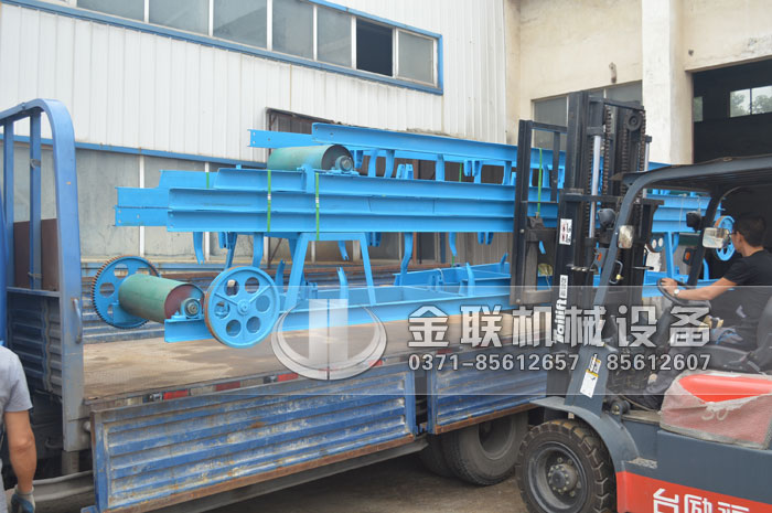 小型双级粉碎机生产线发货图片_发往山东烟台_粉碎青石3