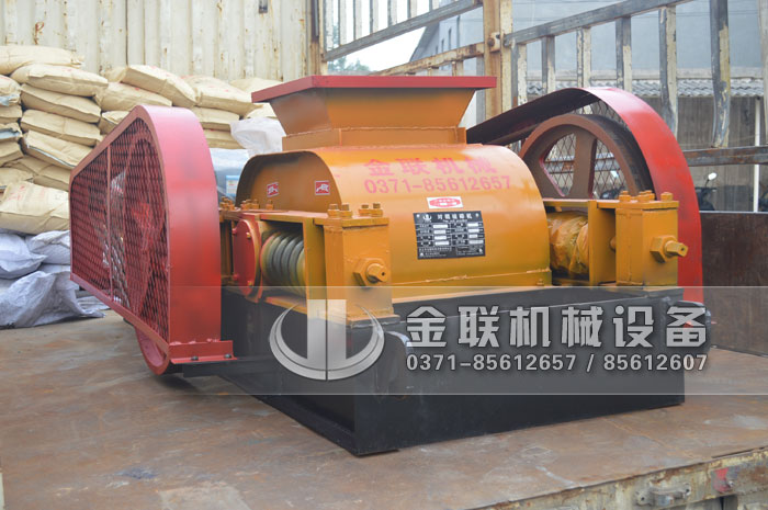 2PG400X400小型对辊破碎机发货图片_发往山东鄹平_破碎焦炭7
