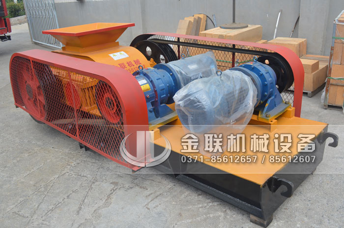 2PG610X400对辊破碎机发货图片_发往河北石家庄_破碎石灰石1