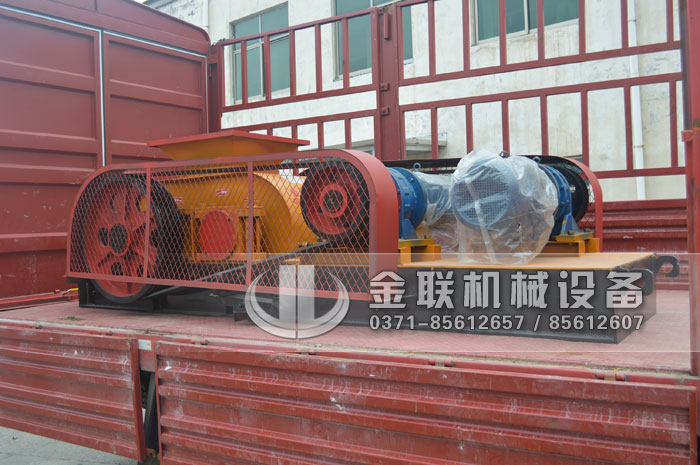 2PG610X400对辊破碎机发货图片_发往河北石家庄_破碎石灰石7