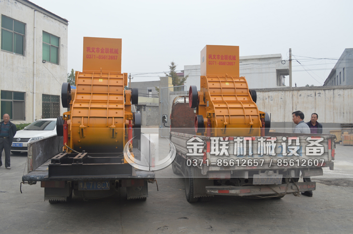 两台800X800双级粉碎机发货图片_发往广西南宁_破碎铁矿6
