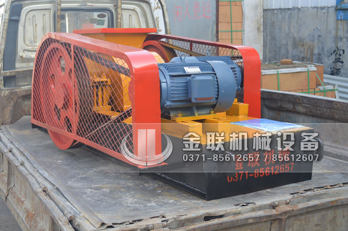 2PGC400X250小型双齿辊破碎机发货图片_发往江苏徐州_破碎玻璃66