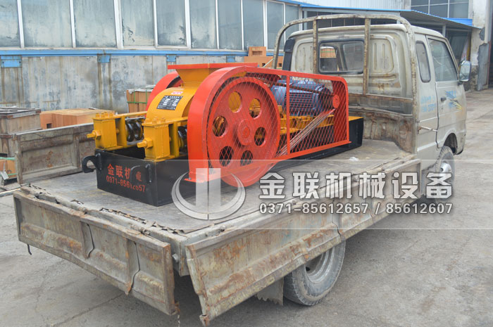 2PGC400X250双齿辊破碎机发货图片_发往安徽蚌埠_破碎玻璃5