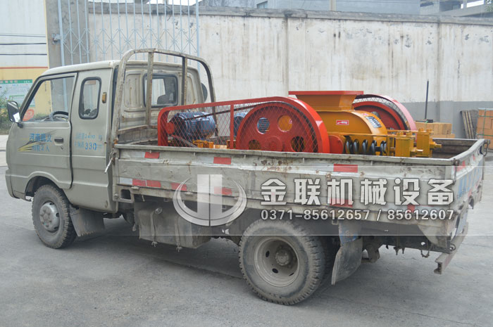 2PGC400X250双齿辊破碎机发货图片_发往安徽蚌埠_破碎玻璃6