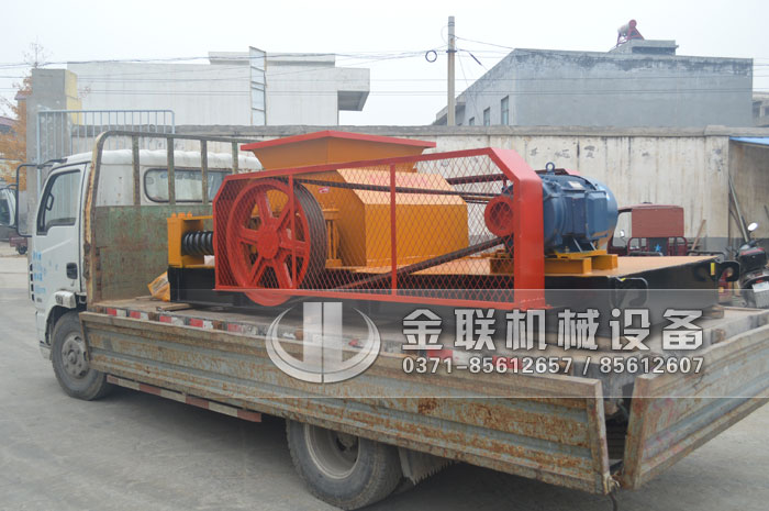 2PGC0609双齿辊破碎机发货图片_发往青海格尔木_破碎镍矿8