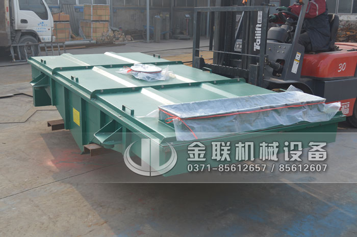 1535两层直线振动筛发货图片_发往吉林长春_筛石英砂2