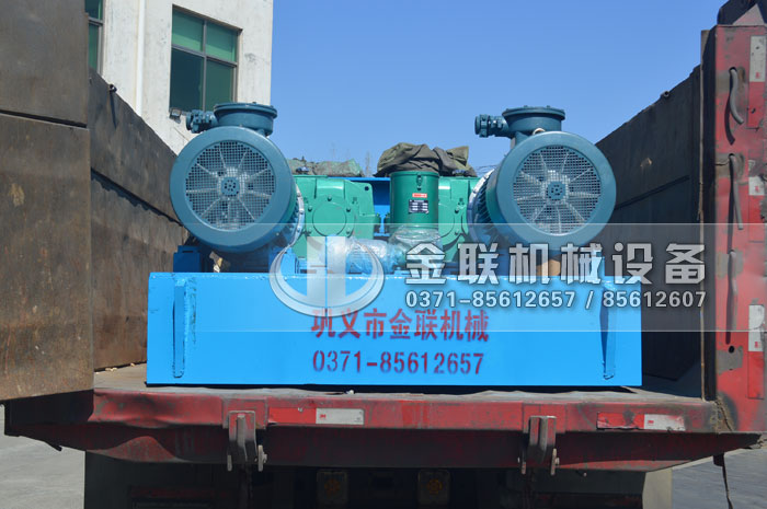 中型强力齿辊式破碎机发货图片_发往山西太原_煤矿破煤7