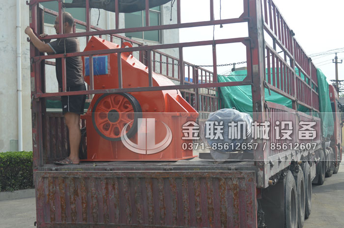 中型锤式破碎机发货图片_发往内蒙古_洗煤厂破煤7