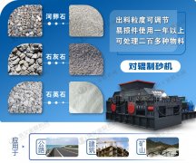 中型河卵石制砂机的时产量是多少，是怎么工作的？